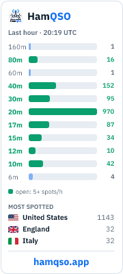 Widget dell’attività delle bande: Verticale, Chiaro